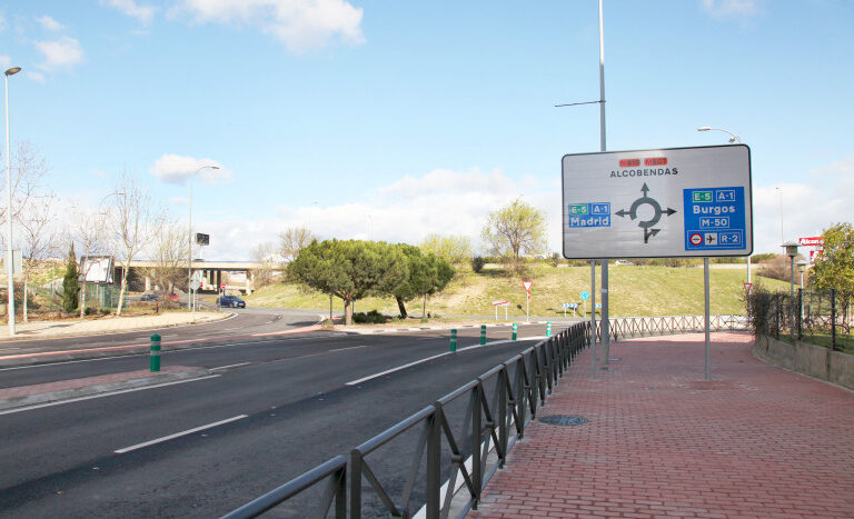 Salida A1 Rotonda Alcobendas