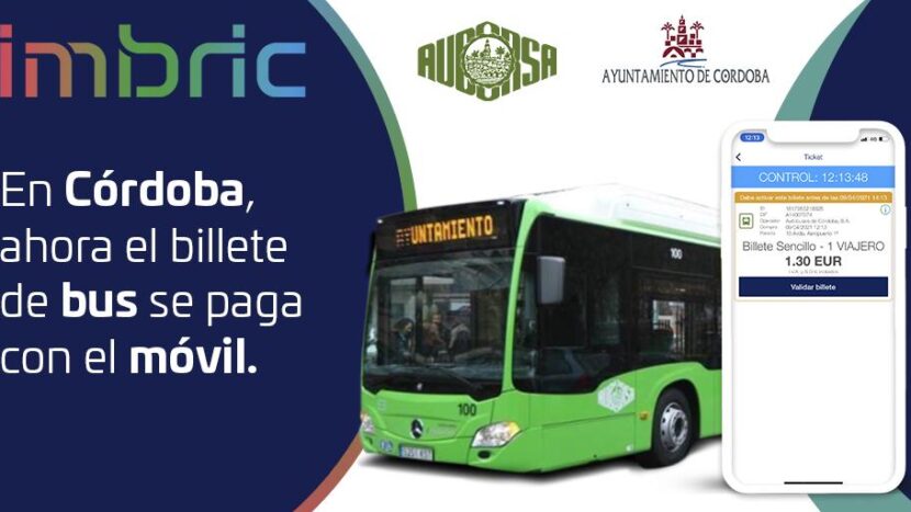 En Córdoba, ahora el billete de bus se paga con móvil